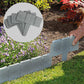 📢📢50% OFF !! & BUY 3 GET 1 FREE! ⏰  Imitation Stone Garden Fence – Real stone look & no tools needed – Easy to install & expand – perfect for plant beds, paths & lawn edges 🏡♻️