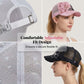 📢📢30% OFF !! ⏰Rhinestone Butterfly Sequin Baseball Cap