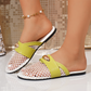 📢📢30% OFF !! ⏰Slip-On Closed-Toe Summer Sandals