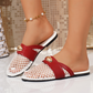 📢📢30% OFF !! ⏰Slip-On Closed-Toe Summer Sandals