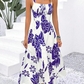 📢📢35% OFF !! ⏰Women's Floral Print Spaghetti Strap Dress