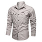 🔥 Hot sale 30% OFF🔥Men's Long Sleeve Cotton Workwear Shirt
