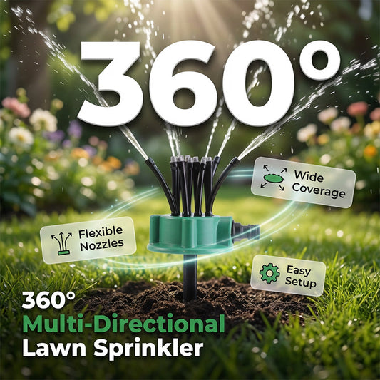🔥 Hot sale 30%-50% OFF🔥360° Coverage Precision Garden Irrigation Sprinkler
