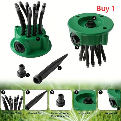 🔥 Hot sale 30%-50% OFF🔥360° Coverage Precision Garden Irrigation Sprinkler