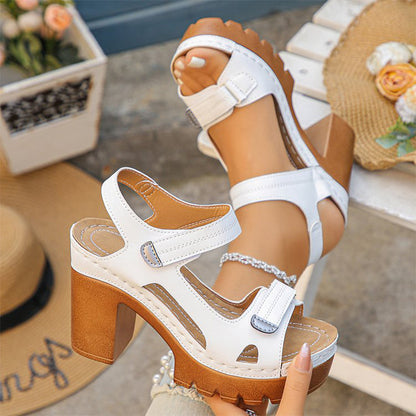 📢📢30% OFF !! ⏰Women's Summer Platform One-Strap Sandals