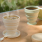 📢📢30% OFF !! ⏰Silicone Collapsible Travel Cup with Lid & Lanyard