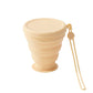 📢📢30% OFF !! ⏰Silicone Collapsible Travel Cup with Lid & Lanyard