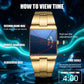 📢📢30% OFF !! ⏰Men's Square Face Quartz Watch