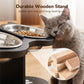 📢📢30% OFF !! ⏰Anti-Slip Elevated 3-Bowl Pet Feeder