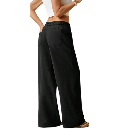 📢📢30% OFF !! ⏰Women's High-Waist Wide-Leg Trousers