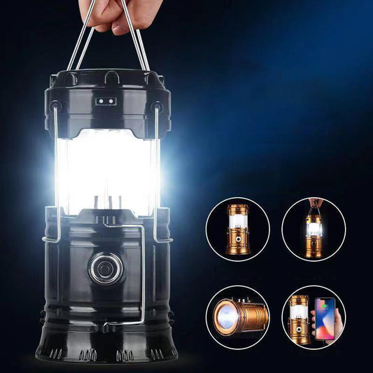 📢📢30% OFF !! ⏰Solar Powered Retractable Camping Light