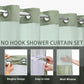 📢📢30% OFF !! ⏰Waffle Pattern Shower Curtain