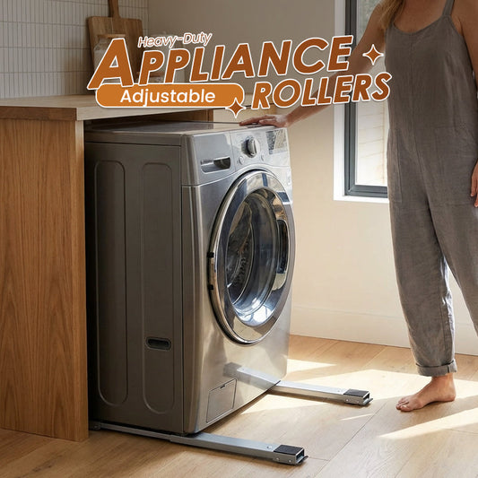 📢📢30% OFF !! ⏰Heavy-Duty Adjustable Appliance Rollers