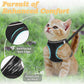 📢📢40% OFF !! ⏰Reflective Mesh Harness and Leash Set for Cats & Small Dogs
