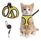 📢📢40% OFF !! ⏰Reflective Mesh Harness and Leash Set for Cats & Small Dogs