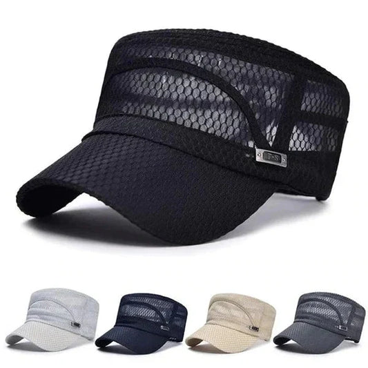 📢📢35% OFF !! ⏰ Summer Quick-Dry Outdoor Hat – Breathable Mesh, Adjustable, UV Protection, Lightweight 🏃‍♂️