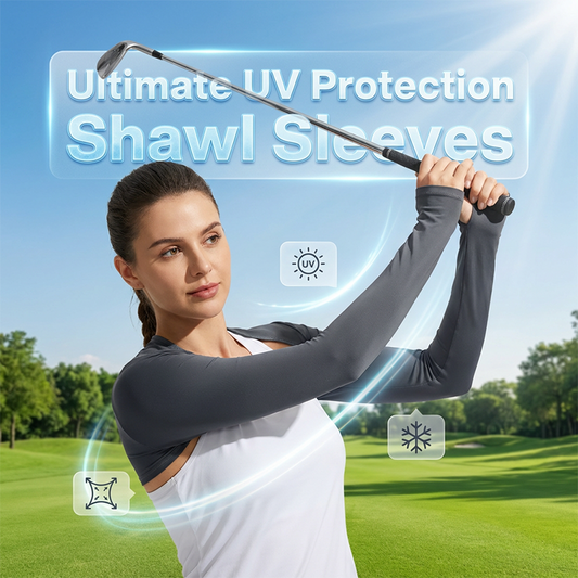 📢📢50% OFF !! ⏰Cooling Sun Protection Shawl Sleeves