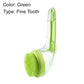📢📢50% OFF !! ⏰Pet Bath Brush with Long Handle & Shampoo Dispenser