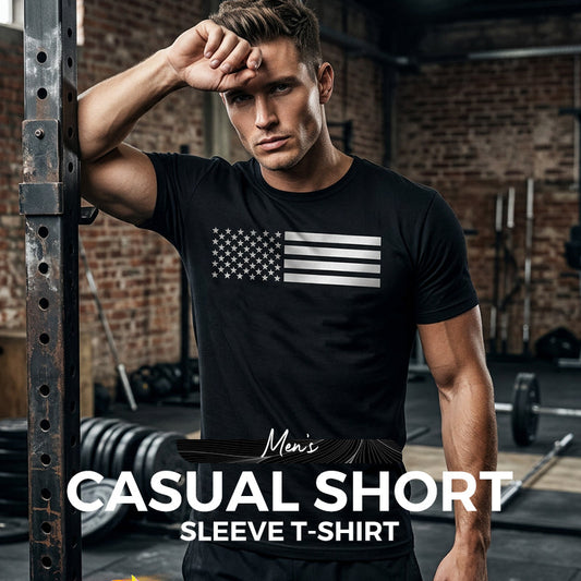 📢📢40% OFF !! ⏰Men's Casual Short Sleeve T-Shirt