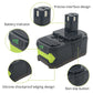 📢📢40% OFF !! ⏰18V High-Capacity Lithium-Ion Replacement Battery