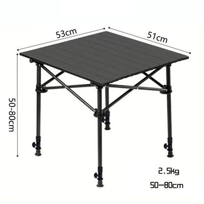 📢📢30% OFF !! ⏰Portable Folding Camping Table with Storage Bag