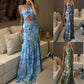 📢📢30% OFF !! ⏰Women's Sexy Printed Cut-Out Dress