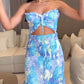 📢📢30% OFF !! ⏰Women's Sexy Printed Cut-Out Dress