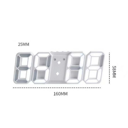 📢📢30% OFF !! ⏰3D LED Digital Wall & Desk Clock