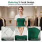 📢📢30% OFF !! ⏰Elegant Striped Lapel Tee & Palazzo Pants 2-Piece Set