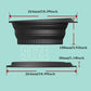 📢📢40% OFF !! ⏰Foldable Ice Facial Washbasin