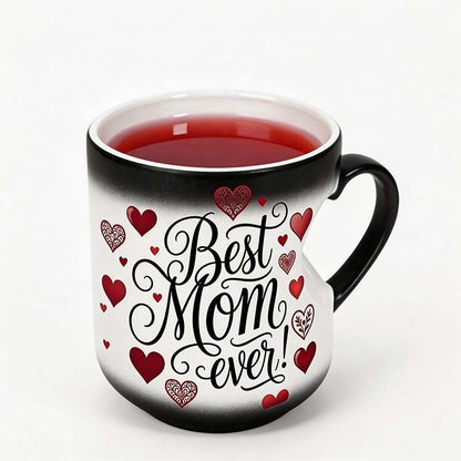 📢📢50% OFF !! ⏰Heat-Activated "Best Mom Ever" Color-Changing Mug