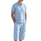 📢📢30% OFF !! ⏰Men's Linen Shirt and Casual Pants Set