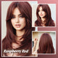 📢📢40% OFF !! ⏰Nice gift*Wig long hair Layered bangs wigs