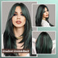 📢📢40% OFF !! ⏰Nice gift*Wig long hair Layered bangs wigs