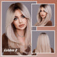 📢📢40% OFF !! ⏰Nice gift*Wig long hair Layered bangs wigs