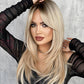 📢📢40% OFF !! ⏰Nice gift*Wig long hair Layered bangs wigs