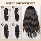 📢📢40% OFF !! ⏰Nice gift*Wig long hair Layered bangs wigs