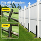 📢📢30% OFF !! ⏰Heavy-Duty Fence Post Repair Kit