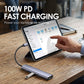📢📢40% OFF !! ⏰Portable 5-in-1 USB-C Hub with 4K HDMI Output