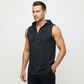 📢📢50% OFF !! ⏰Men's Sleeveless Workout Hoodie Tank Top