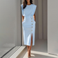 📢📢50% OFF !! ⏰Women's Elegant Split Midi Dress
