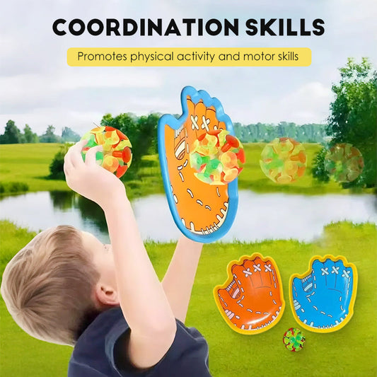 📢📢30% OFF !! ⏰Children's Toss & Catch Suction Ball Game Set