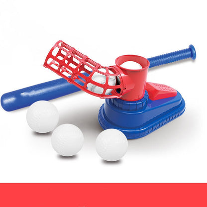 📢📢35% OFF !! ⏰Kids Automatic Baseball Pitching Machine Set