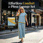📢📢35% OFF !! ⏰Women's Casual 2-Piece Set with Contrast Trim