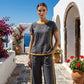 📢📢35% OFF !! ⏰Women's Casual 2-Piece Set with Contrast Trim