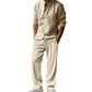 📢📢40% OFF !! ⏰Men's Casual Breathable Shirt and Pants Set