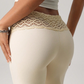 📢📢35% OFF !! ⏰Women's High-Waist Flared Pants with Lace Waistband