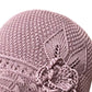 📢📢50% OFF !! ⏰Women's Crochet Bucket Hat with Flower Accent