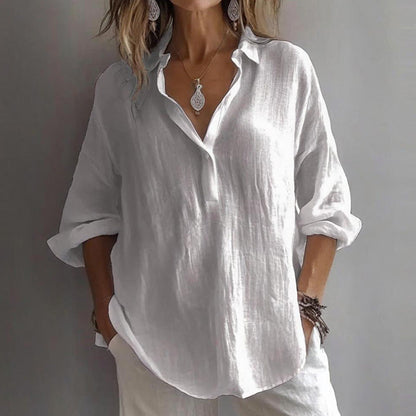 📢📢50% OFF !! ⏰Women's Versatile Loose Shirt