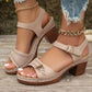 📢📢50% OFF !! ⏰Women's Chunky Heel Sandals